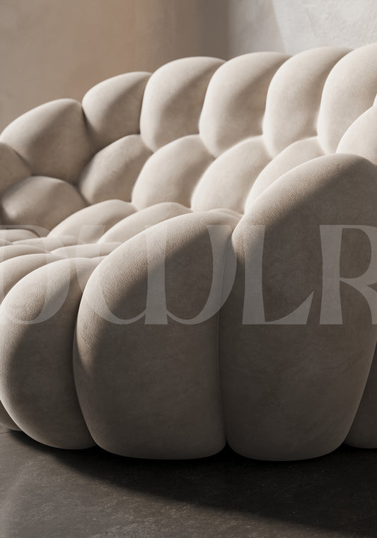 Benna Cloud Sofa Studio Shot | Luxury Sofas & Furniture | Bubble Style Sofa