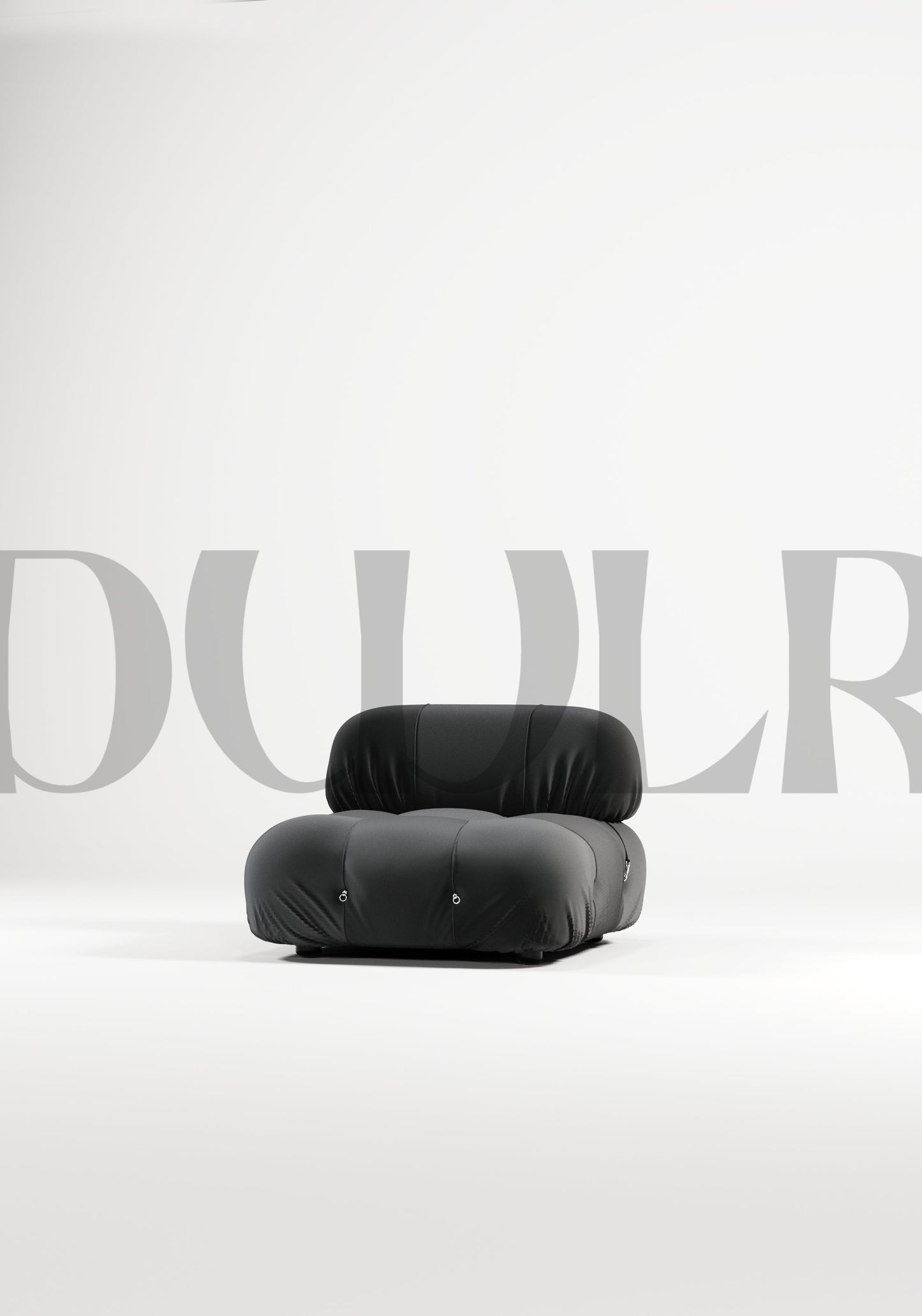 DWLR Cierra Module Ottoman Studio Shot | Luxury Sofas & Furniture
