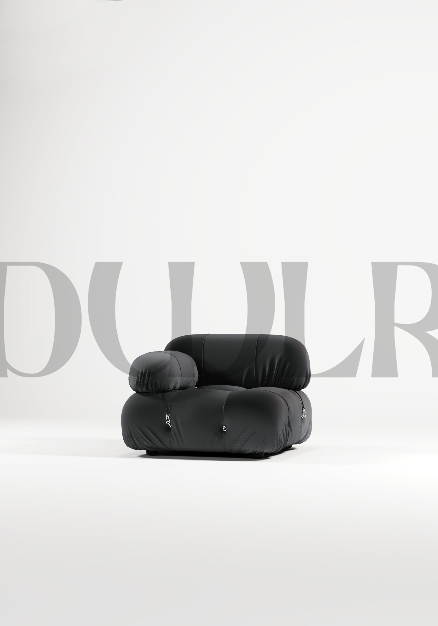 DWLR Cierra Module Ottoman Studio Shot | Luxury Sofas & Furniture