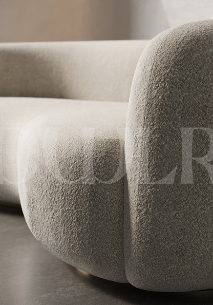 DWLR Bera Sofa Studio Close Up Shot | Luxury Sofas & Furniture