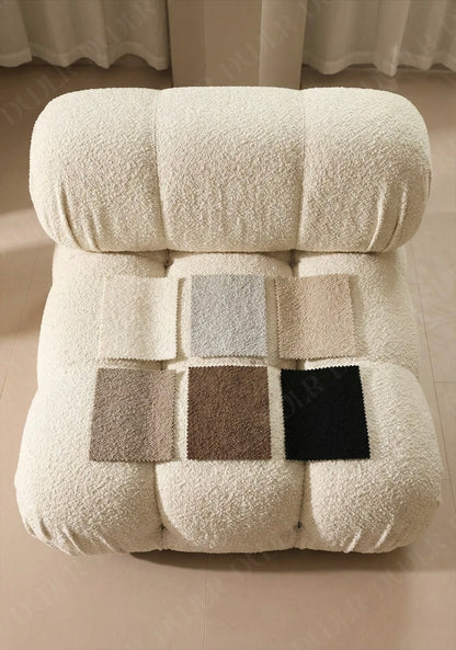 Cierra module boucle fabric swatches