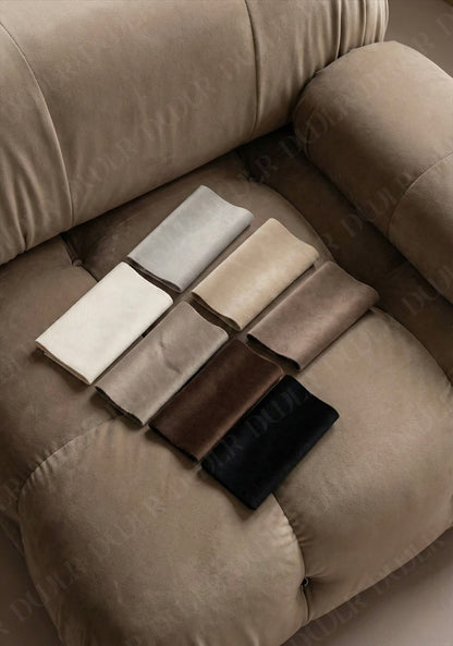 Cierra module velvet fabric swatches 