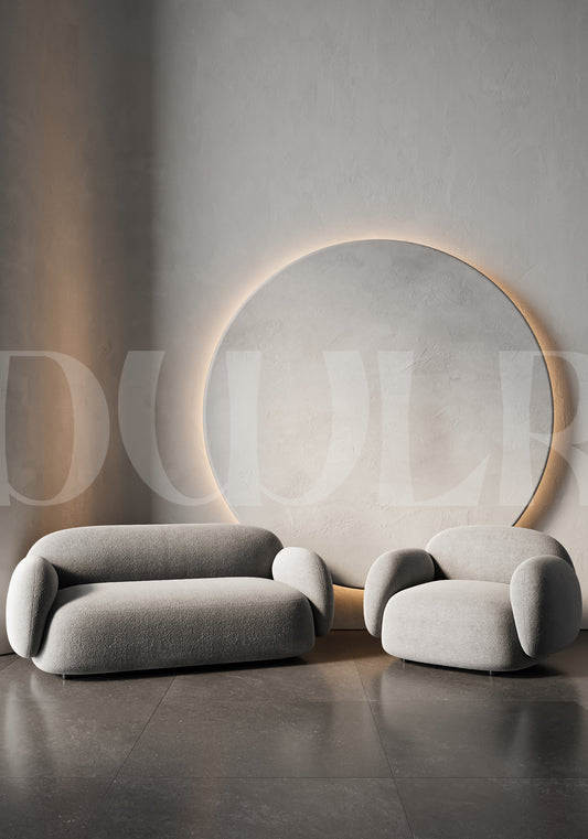 DWLR Nimi Sofa and Armchair Studio Shot | Luxury Sofas & Furniture