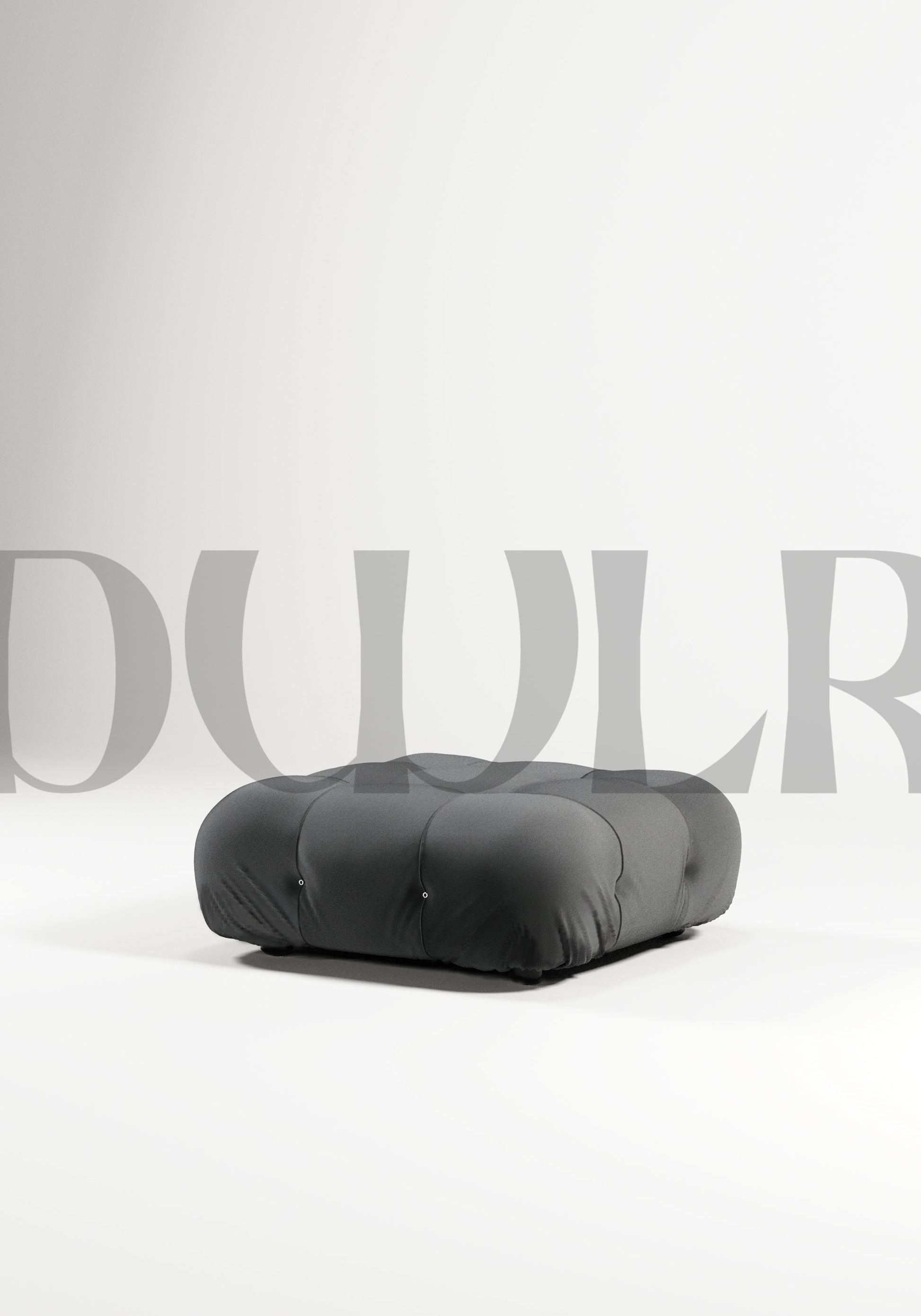 DWLR Cierra Module Ottoman Studio Shot | Luxury Sofas & Furniture