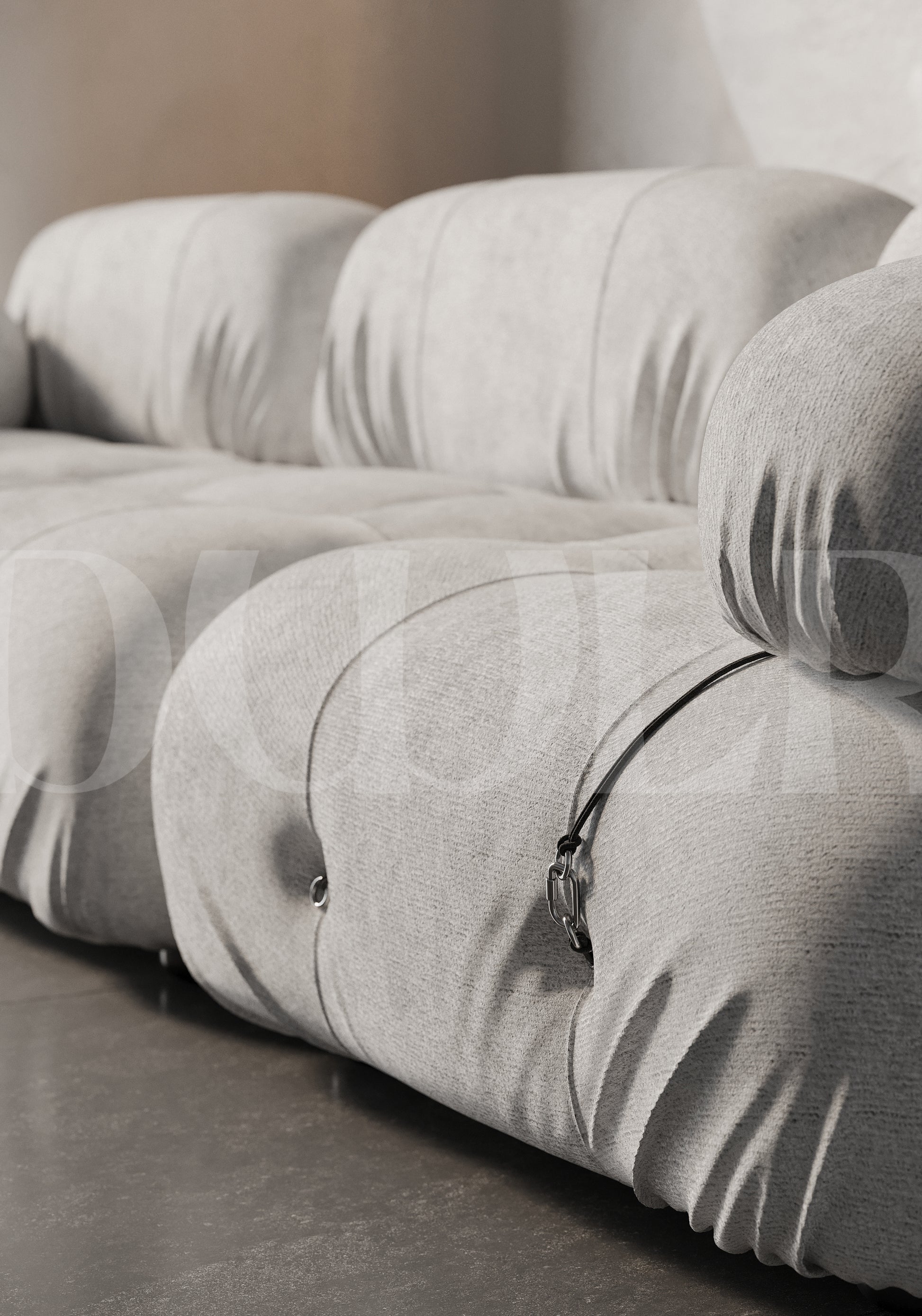 DWLR Cierra Modular Sofa Close Up Studio Shot | Luxury Sofas & Furniture