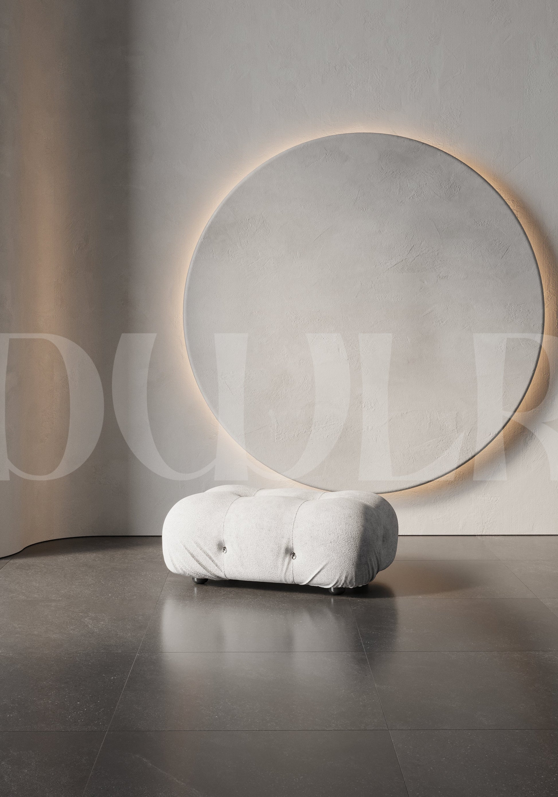 DWLR Cierra Ottoman and Modules Studio Shot | Luxury Sofas & Furniture